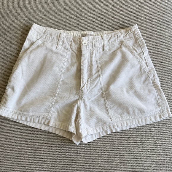 Brixton Pants - Brixton White Women's Bermuda Shorts